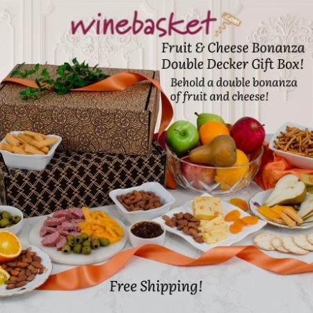 WineBasket- Enhance the experience with our customized ribbon or branded chocolate truffles. Crafted for those who appreciate the finer things in life, our wine gift baskets are a tasteful expression of celebration, promising a luxurious journey through the world of exceptional wines and gourmet delights. See all of our other special occasional gift baskets that we offer.