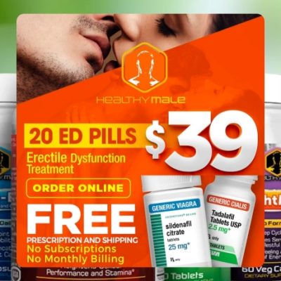 HealthyMale offers products intended for health issues a man could face. Plus carry products for women, including libido enhancers, sextoys and at-home test kits. Their goal is to offer the utmost value through high-quality products at reasonable prices.