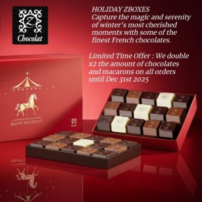 zChocolat has consistently maintained its commitment to both quality and customer service pushing the boundaries of conventional chocolates from the sweet-salty combination of caramel and hazelnuts in our signature recipe to the long list of cutting-edge confections.
