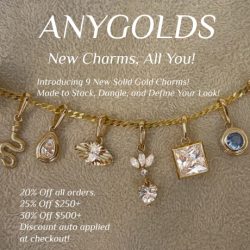 Anygolds- Based in New York City, Anygolds was founded in 2015 but boasts over 20 years of experience. Anygolds is committed to sourcing the finest materials and our thoughtfully designed jewelries are created with exceptional craftsmanship.