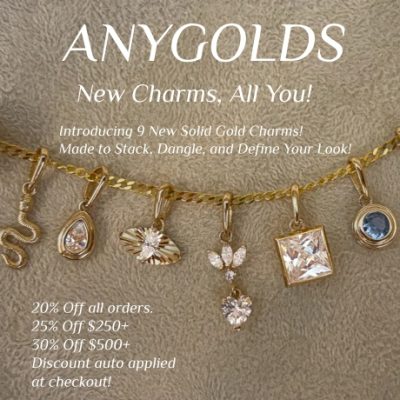 Anygolds- Based in New York City, Anygolds was founded in 2015 but boasts over 20 years of experience. Anygolds is committed to sourcing the finest materials and our thoughtfully designed jewelries are created with exceptional craftsmanship.