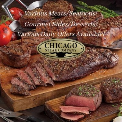 Chicago Steaks specializes in hand-cut, Mid-West raised USDA Prime beef. The very best steaks your money can buy. We raise, trim and age our steaks using centuries-old techniques then vacuum-seal each individually locking in flavor and freshness.