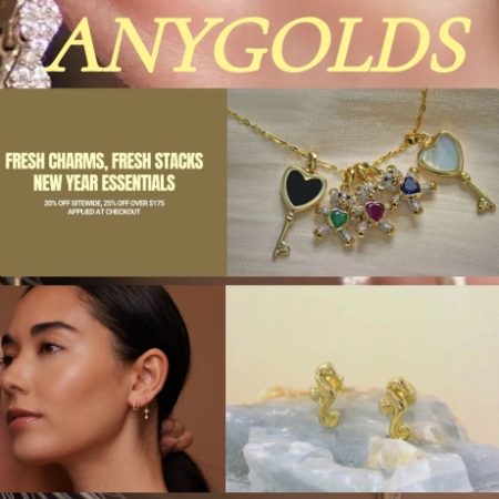 Anygolds- Based in New York City, Anygolds was founded in 2015 but boasts over 20 years of experience. Anygolds is committed to sourcing the finest materials and our thoughtfully designed jewelries are created with exceptional craftsmanship.