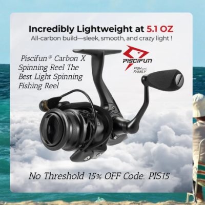 Pisci means fish in Latin. Piscifun means Fishing is Fun. We want customers to know that Piscifun is here to make fishing fun and affordable again so that the average angler can afford high-quality gear.