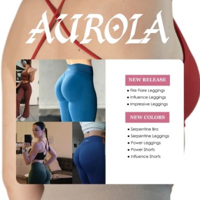 AUROLA is a leading activewear company that offers women's gym shorts and gym clothes. AUROLA offers an extensive collection of quality items to achieve all of your fitness goals.