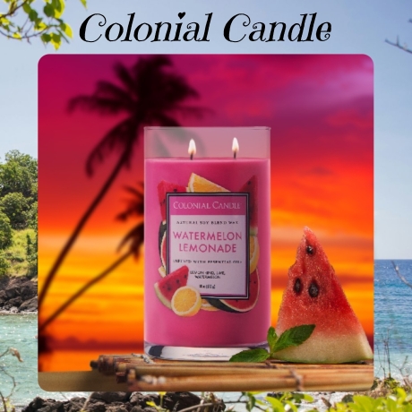 Colonial Candle- With over 110 years of experience in pioneering exquisite candles, Colonial Candle has established the highest levels of craftsmanship in our work. We  use only the finest ingredients and materials available, and have successfully mastered the art of candle making.