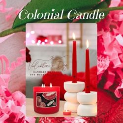Colonial Candle has over 110 years of experience in making exquisite candles, they have established the highest levels of craftsmanship in their work. They use only the finest ingredients and materials available, and have mastered the art of candle making.