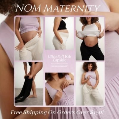 NOM Maternity designs key foundational pieces that are essential to any wardrobe. Our clothes are timeless, easy and versatile. We put a lot of thought into how and when each piece can be worn and design with functional details that make life easier and more comfortable for a women’s ever changing body.