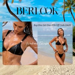 BERLOOK is dedicated to bring innovation to design, so women wearing our swimwear can feel free and beautiful while helping to clean up the environment.