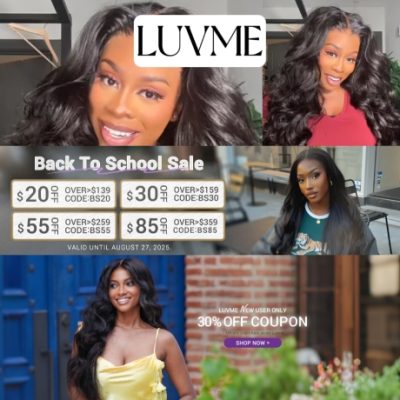 Luvme Hair is dedicate to creating uncompromising quality and ready to go wigs that are both comfortable and fashionable. As a game changer in the industry, we are committed to creating wigs that make you look and feel your best.