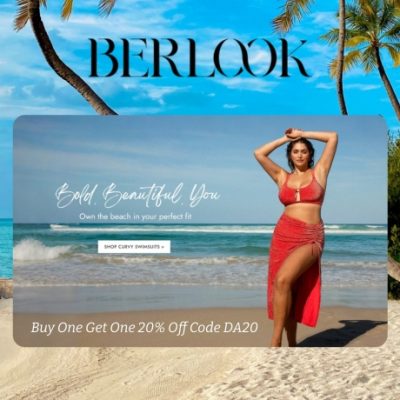 BERLOOK is dedicated to bring innovation to design, so women wearing our swimwear can feel free and beautiful while helping to clean up the environment.