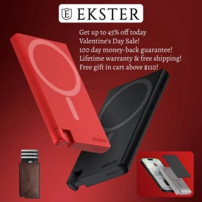 Ekster flagship leather smart wallets are perfect for slim storage and quick card access. Built-in aluminum cardholder fans out your cards at the click of a button and protects them against RFID skimming. Holds 1 to 12 cards and bills. Plus add a tracker to make it unlosable.