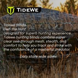 TideWe mission is to create, innovate and devote ourselves to providing outdoor lovers with a more relaxing time in the field. We believe that true happiness in life comes from doing what you love. Here at TideWe we love being in and enjoying the outdoors.