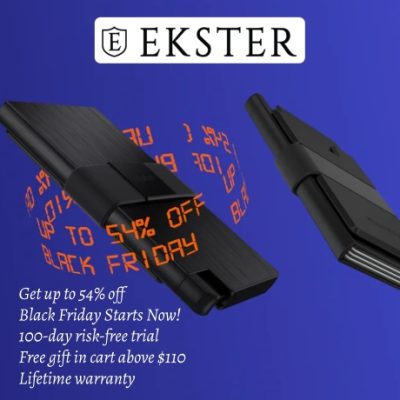 Ekster - Our flagship leather smart wallets are perfect for slim storage and quick card access, the built-in aluminum cardholder fans out your cards at the click of a button and protects them against RFID skimming, they hold 1 to12 cards and bills, plus you can add a tracker to make it unlosable.