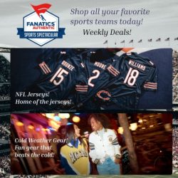 Fanatics isn't just our name. It's who we are loyal, loving fans, loyal to our prized teams and the sports we love. That's why we're honored to be able to offer fans the world's largest collection of official sports apparel from all the leagues, teams and players you love.