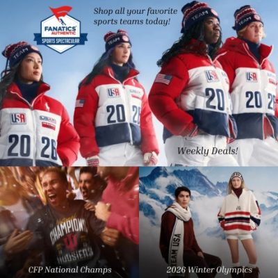 Fanatics isn't just our name. It's who we are loyal, loving fans, loyal to our prized teams and the sports we love. That's why we're honored to be able to offer fans the world's largest collection of official sports apparel from all the leagues, teams and players you love.