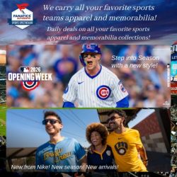 Fanatics isn't just our name. It's who we are loyal, loving fans, loyal to our prized teams and the sports we love. That's why we're honored to be able to offer fans the world's largest collection of official sports apparel from all the leagues, teams and players you love.