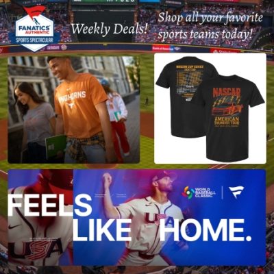 Fanatics isn't just our name. It's who we are loyal, loving fans, loyal to our prized teams and the sports we love. That's why we're honored to be able to offer fans the world's largest collection of official sports apparel from all the leagues, teams and players you love.