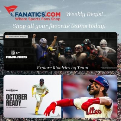 Fanatics isn't just our name. It's who we are loyal, passionate fans, dedicated to our favorite teams and to the sports we love. That's why we're honored to be able to offer fans the world's largest collection of official sports apparel from all the leagues, teams and players you love.