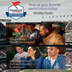 Fanatics isn't just our name. It's who we are loyal, loving fans, loyal to our prized teams and the sports we love. That's why we're honored to be able to offer fans the world's largest collection of official sports apparel from all the leagues, teams and players you love.