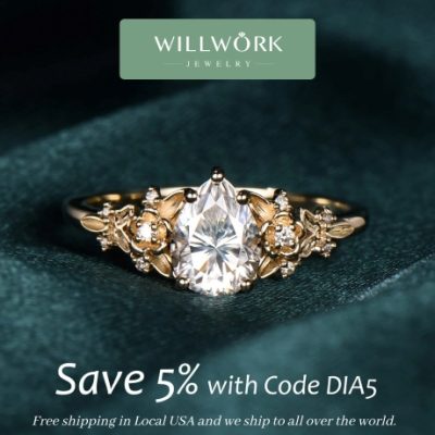 Willwork Jewelry  flagship products features kite cut designs have been loved by our customers over the years. Our kite cut engagement ring with its sense of design and elegance blooms on your finger like a kite standing out in the soaring sky.