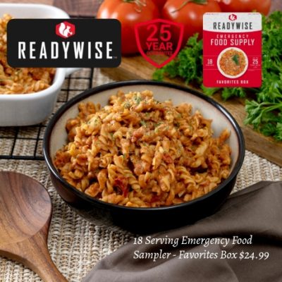 Ready Wise understands the importance of being prepared for any emergency. Whether it's a natural disaster, power outage, civil unrest, or unexpected crisis, having reliable access to nutritious and delicious food can make all the difference.