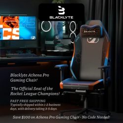 Blacklyte Athena chairs embodies our vision of redefining work and play setups through immersive entertainment solutions. It seamlessly blends innovation and comfort to enhance any environment. Blacklyte stands as a pioneering entertainment company at the forefront of innovative technology.