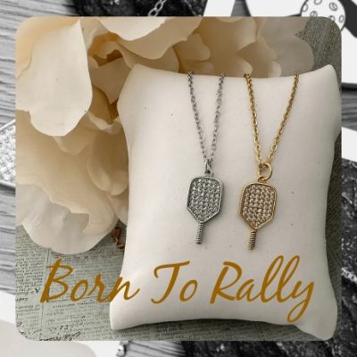 Born To Rally was founded with a clear purpose to offer a fine quality collection of pickleball jewelry and accessories for devoted sport enthusiasts. The brand's name embodies the spirit of resilience, determination and the power to overcome. To us 