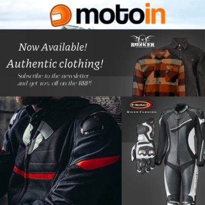 Motoin is your first address for motocycle clothing, helmets and accessories! Motoin offers all brands popular among motorcyclists. The appeal of our wide range of products lies in an attractive price-performance ratio and a high level of quality. Motoin has over 200,000 items available!