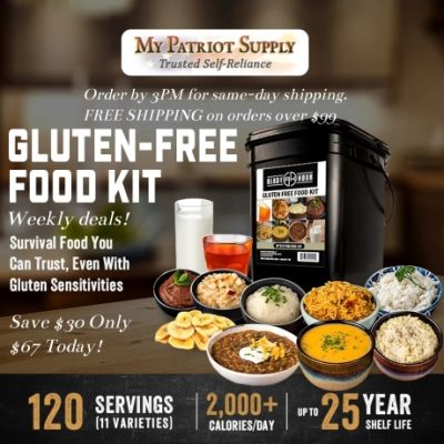 My Patriot Supply was founded with a passion for self-sufficiency and food independence. We not only understand the drive to practice emergency preparedness, we are active participants in the survivalist lifestyle. We believe freedom comes from attaining a certain level of self-reliance.