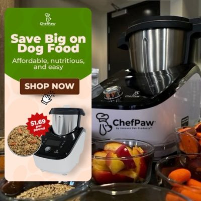 Welcome to ChefPaw where quality, commitment, and passion for pets come together. Our vision at ChefPaw is to make nutritionally balanced, delicious food accessible to all pets. We believe that our pets, just like us, deserve meals prepared with love, care, and an understanding of their nutritional needs. At ChefPaw, we're taking a leap forward to transform pet nutrition, one meal at a time.