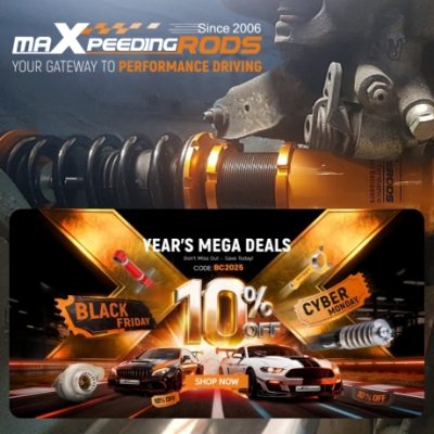 Maxpeedingrods fuels the passions of tuning enthusiasts worldwide. Since 2006, we've researched and produced high-performance auto parts to make your dreams a reality. With 4 million plus satisfied customers our commitment to excellent quality, easy installation, and superior service is unmatched. We're your gateway to transforming ordinary driving into an sensational experience. Our parts provide confidence for novices and pros to push their limits on the track or street.