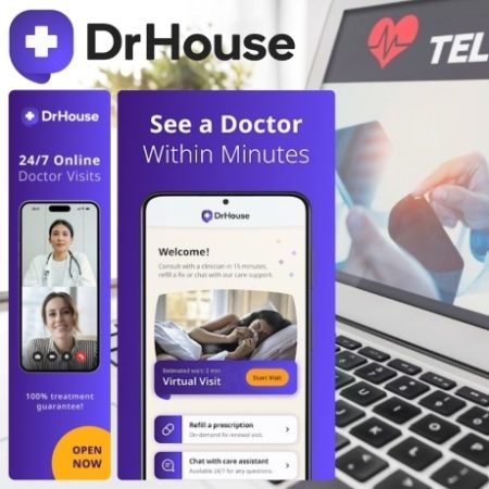 At DrHouse we’re redefining healthcare by making it accessible, convenient and personalized through our comprehensive telehealth app. It's available in all 50 states. Our platform connects you with experienced, board-certified healthcare providers anytime, anywhere, ensuring you receive the care you need when you need it the most.