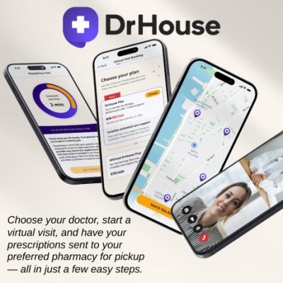 At DrHouse we’re redefining healthcare by making it accessible, convenient and personalized through our comprehensive telehealth app. It's available in all 50 states. Our platform connects you with experienced, board-certified healthcare providers anytime, anywhere, ensuring you receive the care you need when you need it the most.