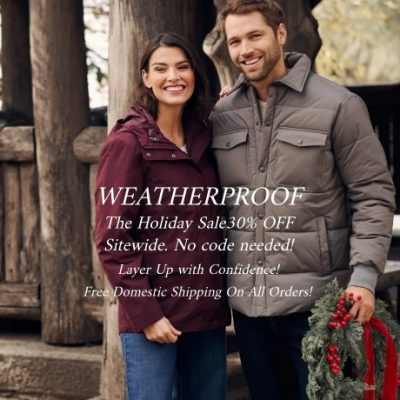 Since 1948, Weatherproof® Garment company is one of the nation's top brands in outerwear. Their selection of styles are designed to offer premium comfort, high quality and awesome values. Their garments are great to shield against rain, wind, and cold.