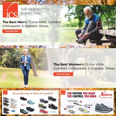 ICS Shoes philosophy is to blend the high-tech of an on-line shoe store with the high-touch of knowledgeable customer service. We have successfully helped hundreds of customers find the right shoe for their needs. ICS Shoes specializes in hard to find shoes for men and women, in a variety of sizes and wide widths not found in retail shoe stores.