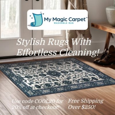My Magic Carpet is a family-driven company that understands life is beautifully messy. Whether it’s kids running through the house, pets with muddy paws, or the occasional spill during dinner, we’ve been there! That’s why we designed My Magic Carpet: rugs that are as stylish as they are functional, made to stand up to real-life messes without sacrificing comfort or design.