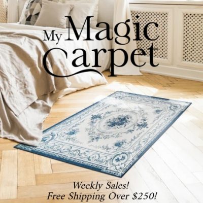 My Magic Carpet is a family-driven company that knows life is messy. If it’s kids running through the house, pets with muddy paws, or the occasional spill during dinner, we’ve been there! From bold to neutral, big or small, find a rug that fits your style and your space.