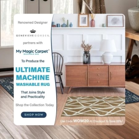 My Magic Carpet is a family-driven company that understands life is beautifully messy. Whether it’s kids running through the house, pets with muddy paws, or the occasional spill during dinner, we’ve been there! That’s why we designed My Magic Carpet: rugs that are as stylish as they are functional, made to stand up to real-life messes without sacrificing comfort or design.