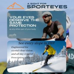 A Sight for Sport Eyes has been recognized as one of the leading experts in the sports eyewear market. We have a wide selection of sports goggles and sunglasses available at all price levels to fit all budgets, most of which are available with optional prescription lenses.