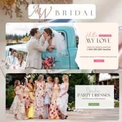 AW Bridal offers affordable gowns, bridesmaid dresses, mother of the bride dresses and accessories such as tiaras, wedding sashes & headpieces, along with personalized ceremony decor items. Our regularly refreshed collection of bridesmaids dresses is our uniqueness and we have been endorsed by hundreds of wedding photographers around the world!