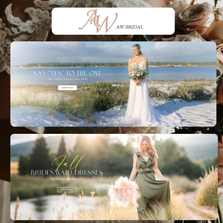AW Bridal offers affordable gowns, bridesmaid dresses, mother of the bride dresses and accessories such as tiaras, wedding sashes & headpieces, along with personalized ceremony decor items. Our regularly refreshed collection of bridesmaids dresses is our uniqueness and we have been endorsed by hundreds of wedding photographers around the world!