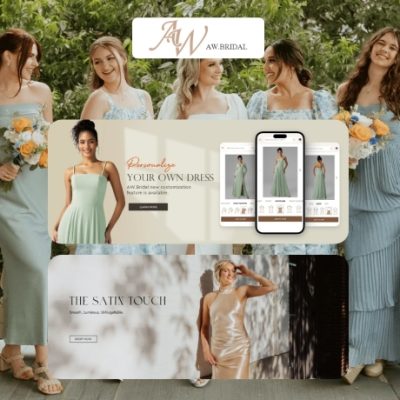 AW Bridal offers affordable gowns, bridesmaid dresses, mother of the bride dresses and extras such as tiaras, wedding sashes & headpieces, along with personal ceremony decor items. Our often new collections of bridesmaids dresses is our identity!