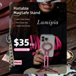 At Lumipia we aim to make content creation accessible, fun and empowering. We design stylish high tech products that reduce gear stress, letting you work more on your creativity. Whether you're a new or experienced creator, we're here to elevate your work and support every step of your journey.