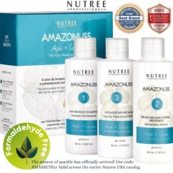 Nutree cosmetics are designed for total reconstruction and effective protection of locks. Aimed at combating dryness, brittleness, split ends, fragility, dullness, hair loss, and a mass of other prevalent issues. Useful for people that use a blow dryer, flat iron, and frequently endures hair coloring.