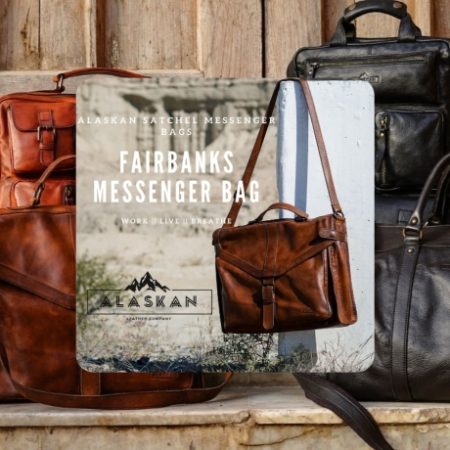 Welcome to the Alaskan Leather Company a brand founded with a vision to craft stylish, practical, and durable leather goods. Explore our range of classic and vintage leather bags handcrafted with premium full grain leather. Discover why our customers worldwide cherish our heritage handcrafted leather goods that embody timeless elegance, enduring quality, and a legacy of true craftsmanship.