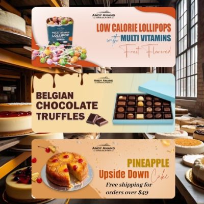 Andy Anand Luxury hand made chocolates with a difference. All Chocolates are made with natural ingredients, without any preservatives or chemicals. Taste completely different from machine made candies. There is one word to describe Andy Anand Chocolates .... 'Divine'