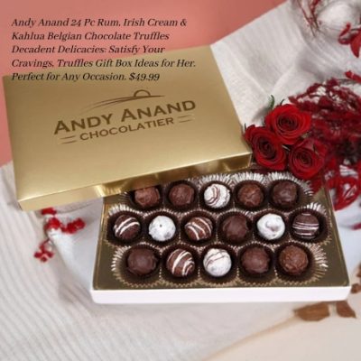 Andy Anand Luxury hand made chocolates with a difference. All Chocolates are made with natural ingredients, without any preservatives or chemicals. Taste completely different from machine made candies. There's only one word to describe them 'Divine'.