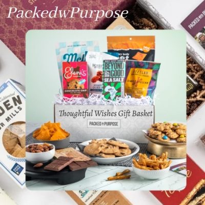 PACKEDwPURPOSE gifts provide recipients a unique gifting experience unlike any other. A dedicated Gift Concierge team ensures a seamless ordering process, including personalization and customization, backed by an “Always Make it Right” pledge.