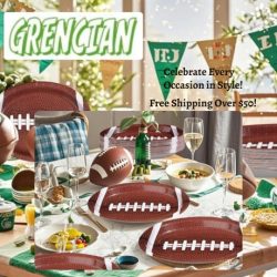 Grencian brings joy, style, and ease to every party. They offer choice quality party additions, including party plates, napkins, and party favors, that combine functionality with fun and creativity. They believe every event, big or small, deserves a touch of magic.